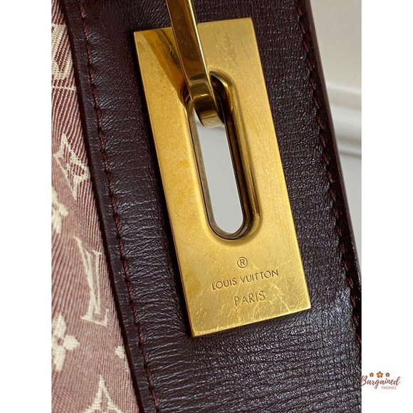 Authentic LOUIS VUITTON Burgundy Monogram Canvas Idylle Rendez-Vous PM Hobo Bag - Picture 3 of 15